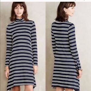 Anthropologie maeve dress navy sz L